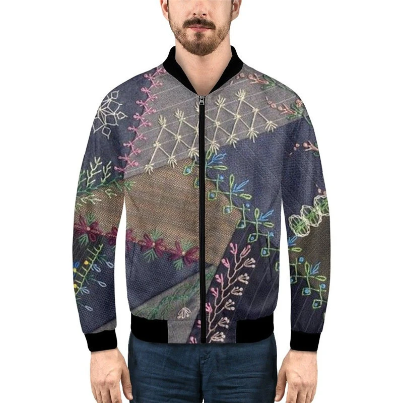 

Fashion Brand Men Jean Prints Jacket Clothes Denim Jacket Fashion Mens Bomber Jacket Thin Spring Autumn Outwear Male casual Coat