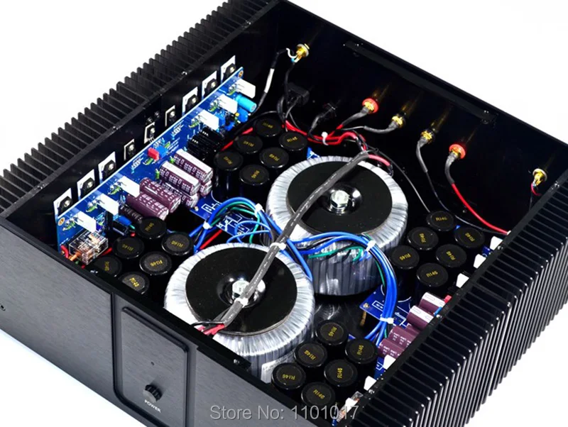YS audio KSA100PD чистый усилитель мощности HIFI EXQUIS двойные трансформаторы 265Wx2 KSA100 MJW0302