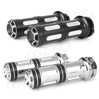 

1Pair Motorcycle Hand Grips Handle Bar For Harley Davidson Dyna Touring Models 1996-2000 2001 2002 2003 2004 2005 2006 2007
