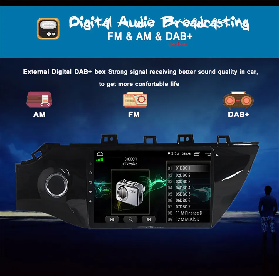 Flash Deal 8 core android 9.0 car dvd gps navigation 10.1 inch for Kia k2 RIO 2016 2017 2018 19 car video player gps car multimedia player 4