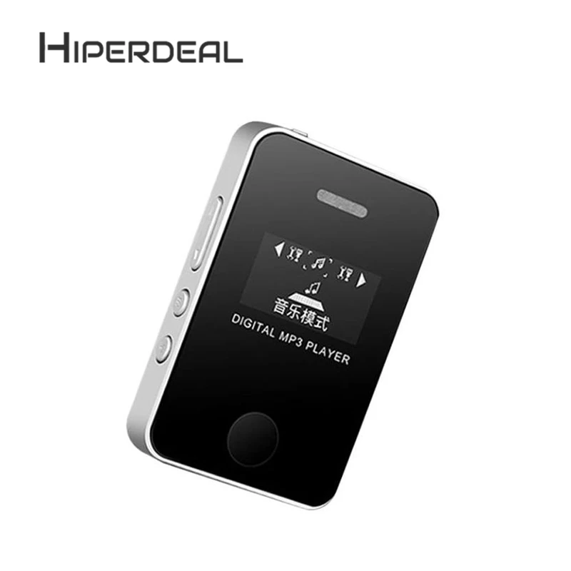 

HIPERDEAL Mini USB MP3 Music Media Player LCD Screen Support 16GB Micro SD TF Card Fashion Music Media Slick Stylish Design 6Sp5