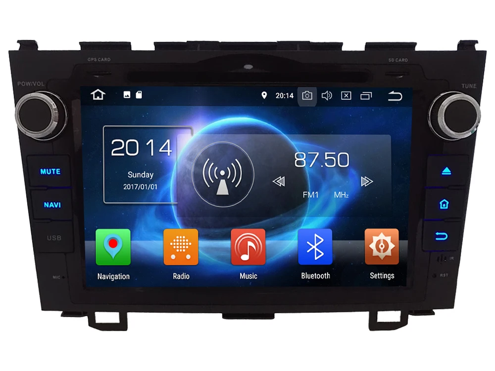 Top KLYDE 8" 4G WIFI Android 8.0 Octa Core PX5 4GB RAM 32GB ROM Car DVD Multimedia Player Stereo Radio For Honda CRV CR-V 2006-2011 0