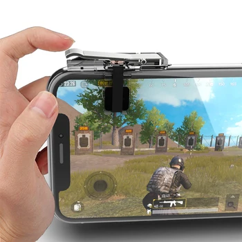 

Phone Gamepad Trigger Fire Button Aim Key Smart phone Mobile Games L1R1 Shooter Controller For PUBG for smartphones