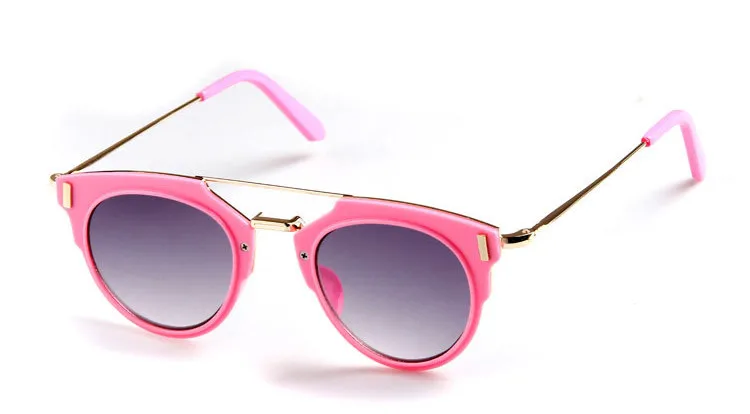 Модные детские солнцезащитные очки для маленьких мальчиков и девочек, стильные брендовые дизайнерские детские солнцезащитные очки, УФ-защита, Oculos De Sol Gafas