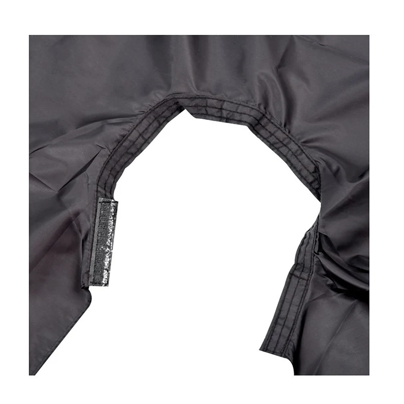 Лучший ручной работы черный салон Парикмахерская накидка платье Парикмахерская Стрижка волос водонепроницаемое пальто ткань QQ99