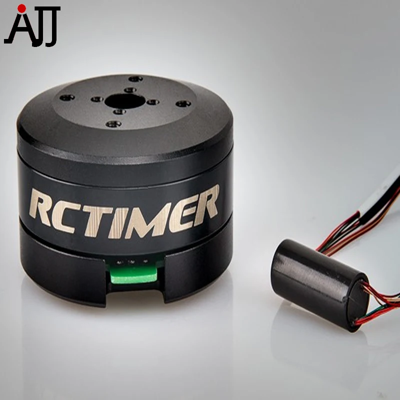 Rctimer 24N22P 4108 130T бесщеточный карданный мотор с кольцом скольжения 8 5 мм полый вал