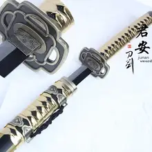 S0418 онлайн игра Аниме TOUKEN RANBU дедушка MIKAZUKI MUNECHIKA меч Золотая версия 41"