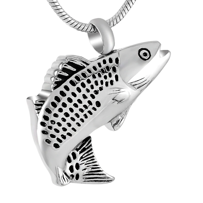 

Time-limited Selling Memorial Jewelry Pet/Human Ashes Holder Animal Fish Cremation Urn Pendant Necklace Accessories
