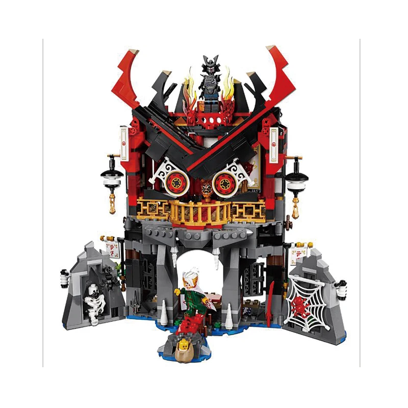 

857pcs Temple of Resurrection's Dark Fortress 06078 Model Building Blocks Assemble Toy Brick Compatible