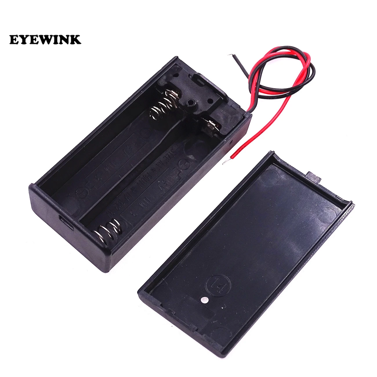 

Black 2 AA Battery Holder Box Case With Switch New 2 AA 2A Battery Holder Box Case With Switch uno 2560