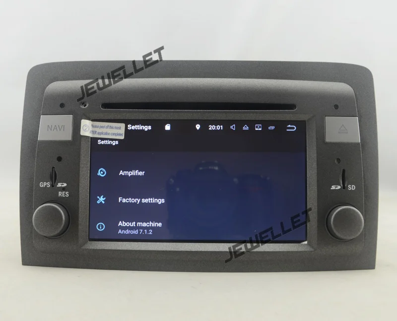 Четырехъядерный Android 9,0 автомобильный DVD gps Радио навигатор для Fiat Idea Lancia Musa с 4G/Wifi DVR OBD mirror link 1080P
