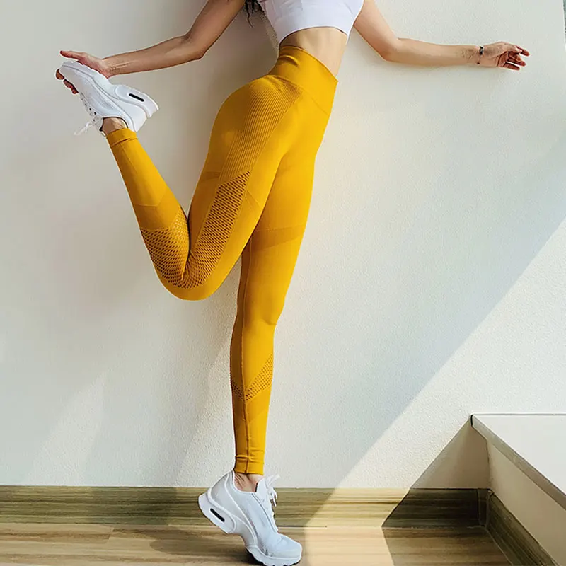 

Yoga Pants High Waist Women Gym Leggings Pink Vital Seamless Leggings Sport Fitness jogging Female Sexy Booty Activewear mujer