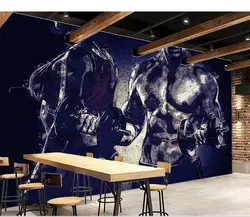 Beibehang на заказ обои 3d фото фрески креативный ручной работы стиль тренажерный зал задний план стены papel де parede гостиная обои