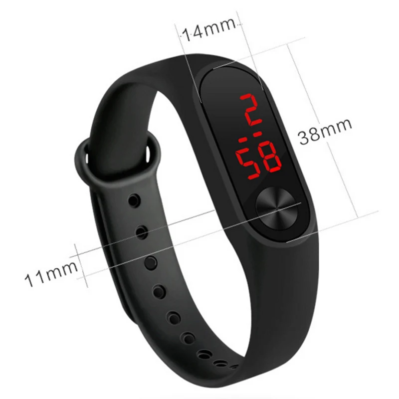 Kid Watch Children Digital Sport Fitness Watch student Silicone Children Wrist watch Bracelet for boys girls gift montre enfant 