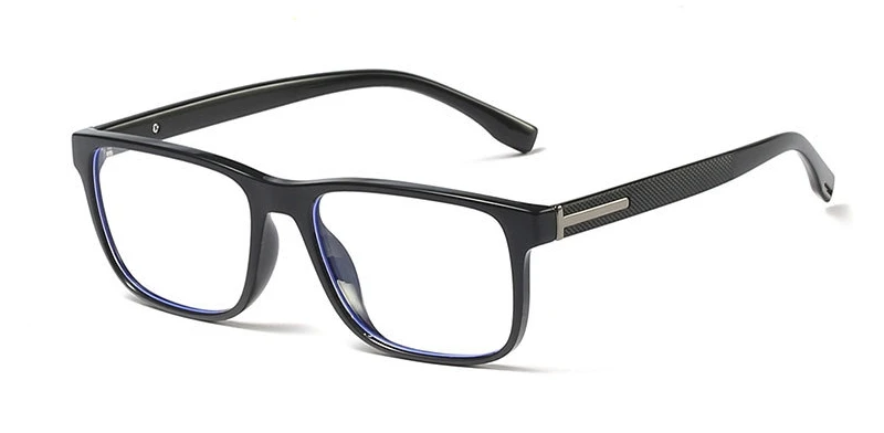 TR90 анти-синий светильник Ретро квадратные очки оправа для мужчин и женщин Оптические модные компьютерные очки 45917
