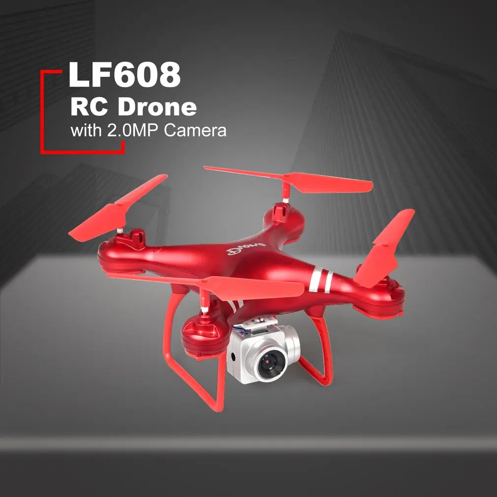 LF608 2,4G Wi-Fi FPV дрона с дистанционным управлением складной Квадрокоптер с 0,3/2,0/5.0MP камеры для Дронов Безголовый в режиме реального времени фотографии, видео Drone