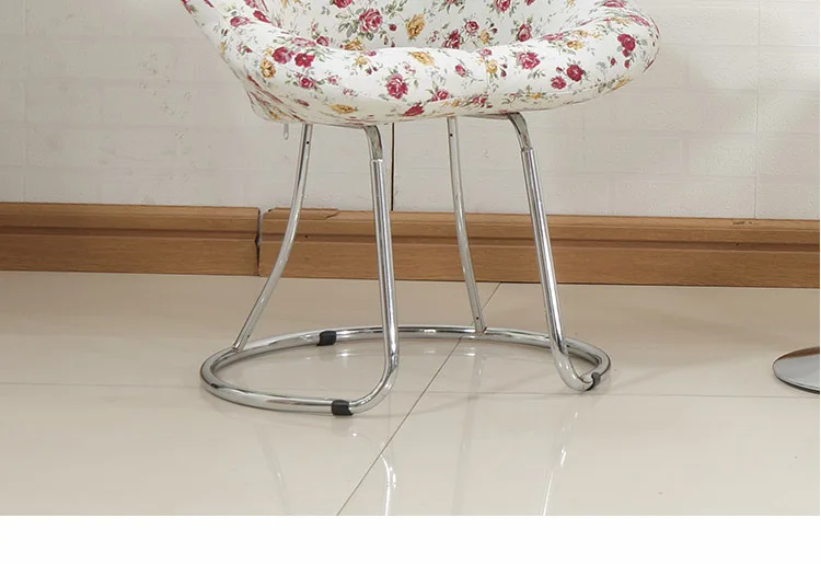 Нордический креативный стул для макияжа девушка сердце стол стул спальня принцесса розовый милый Ins гвоздь туалетный столик стул