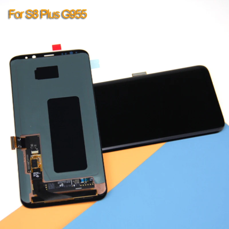 S8 G950 G950F дисплей для SAMSUNG Galaxy экран Замена ЖК сенсорный дигитайзер сборка Plus G955 G955F