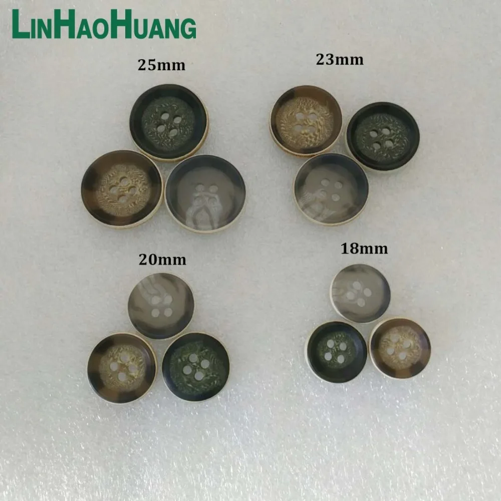50 шт. пластиковые пуговицы с 4 отверстиями 18/20/23/25 мм|sewing buttons|buttons wholesalewholesale buttons |