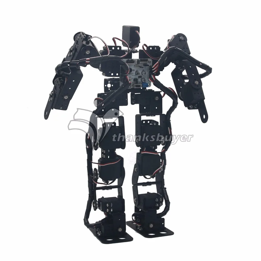 2018 г. 17DOF Biped Robotic образовательный комплект робота гуманоидный робот|humanoid robot kits|robot