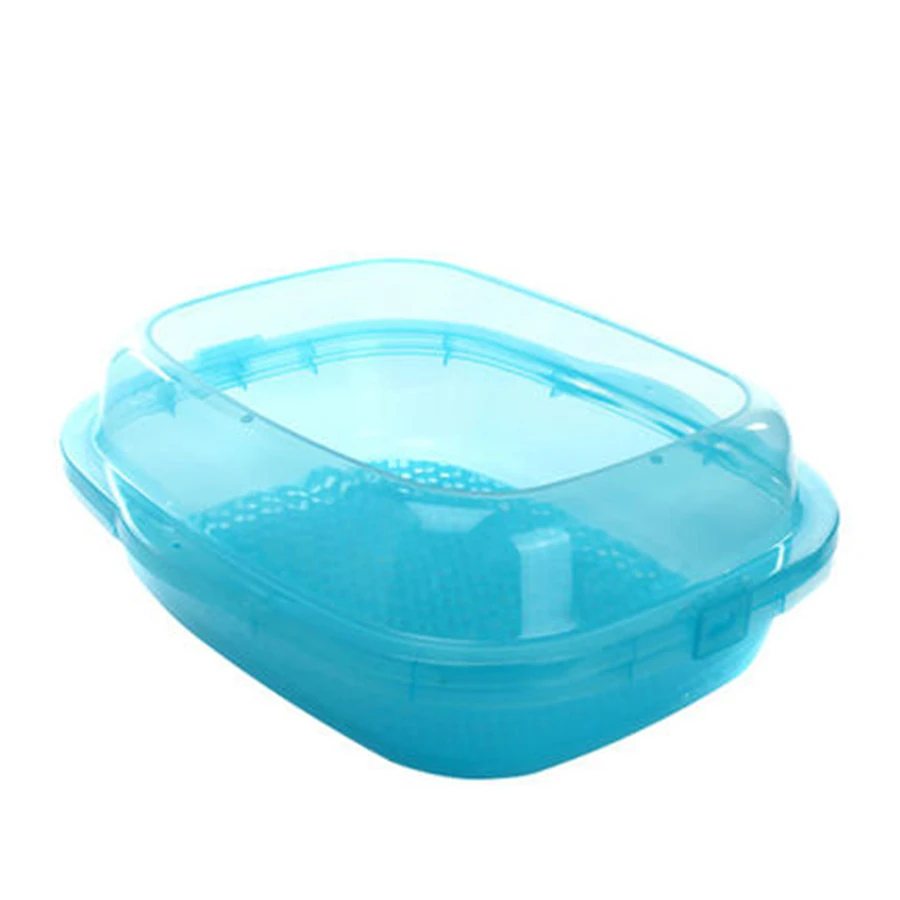 Semi closed Sand For Cats Toilet Plastic Litter Box Cofre Gato Cat