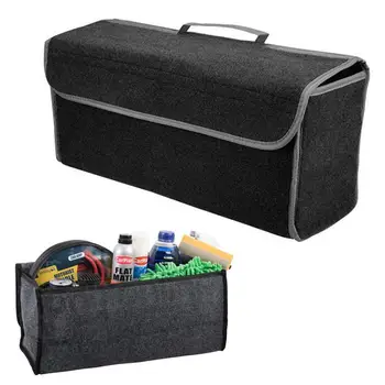 

OUNONA Car Storage Box Organizer Stowing Tidying Van Carpet Boot Storage Bag Organizer Tool Bag Carpet Folding Accessories