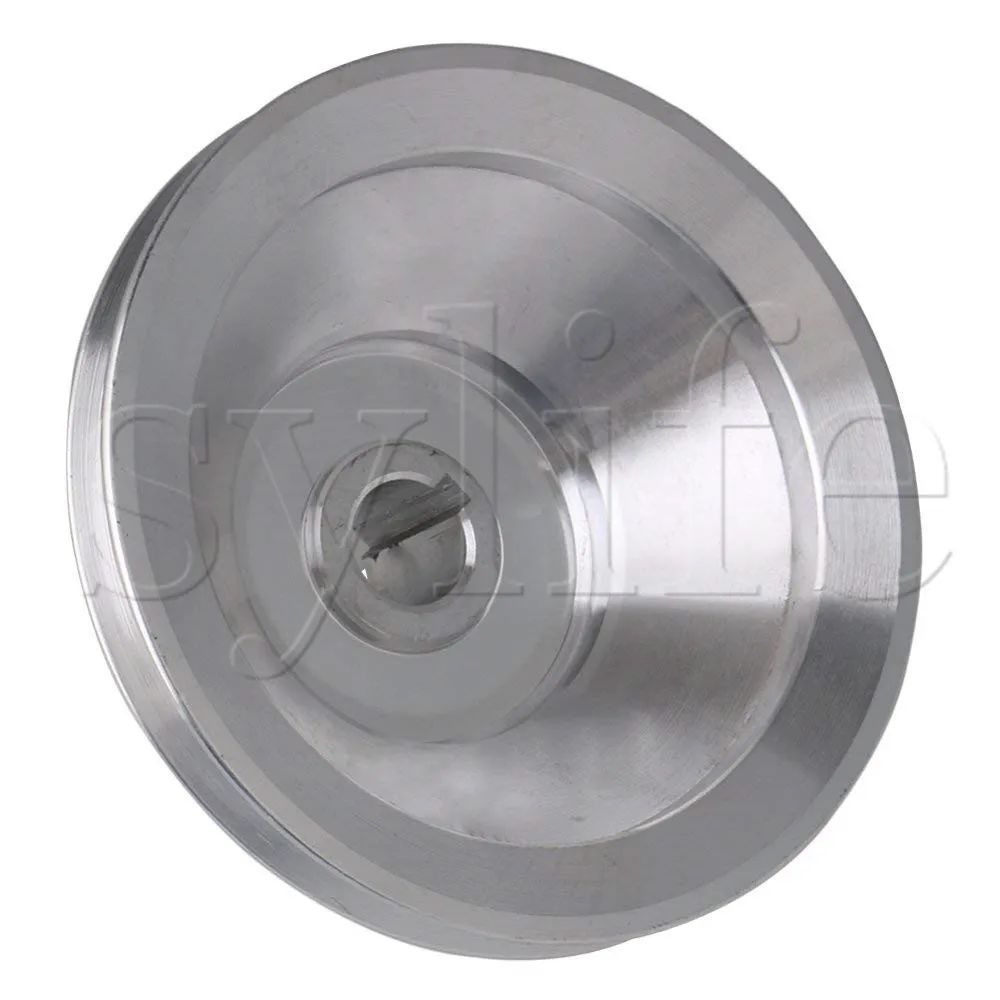 24mm Bore 54mm-150mm Outter Dia Aluminum A Type V-Shaped Pagoda Pulley 5 Step