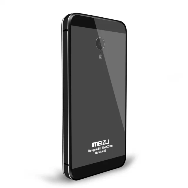 Роскошный блестящий гладкий зеркальный чехол из закаленного стекла черного цвета с металлической рамкой для Meizu MX3 MX 3 Корпус Запасные части