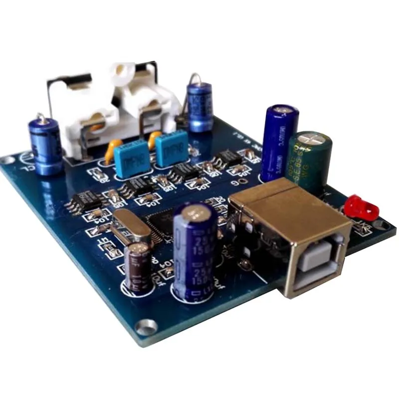 Новый 4 X L1387DAC pcs TDA1387 DAC hifi USB декодер для усилителя лучше чем TDA1543 G4 011|Усилители