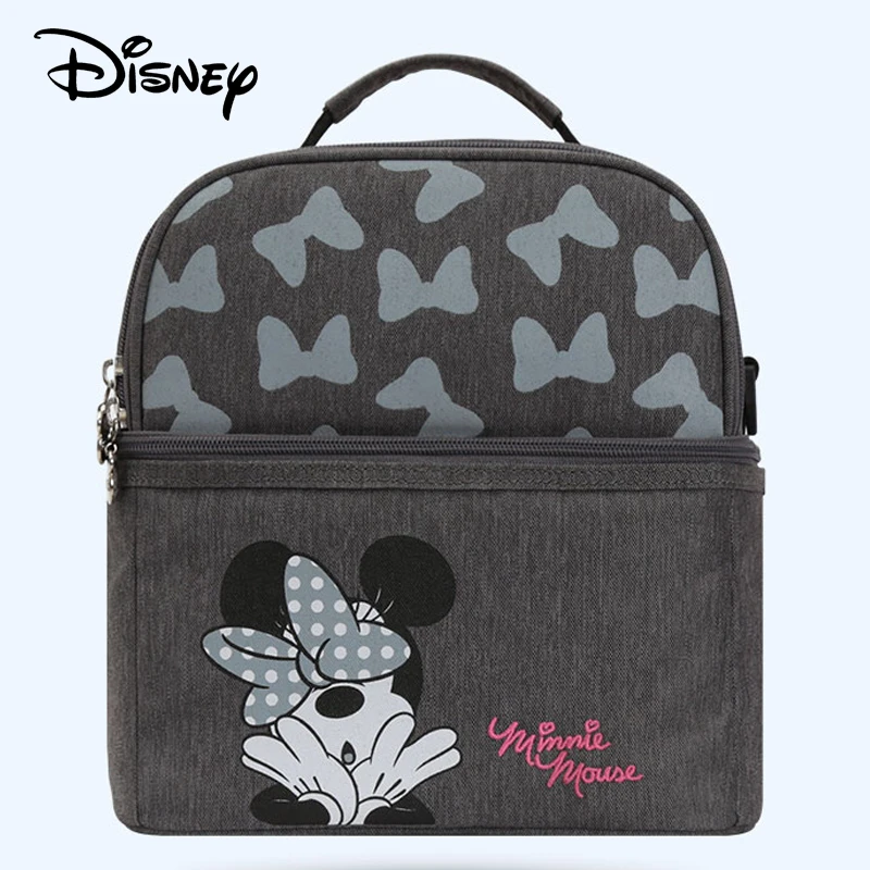 

Authentic Disney Mommy Backpack Thermal Insulation Nappy Bag Large capacity Feeding Bottle Bag Diaper Bags with USB heaterDS8002