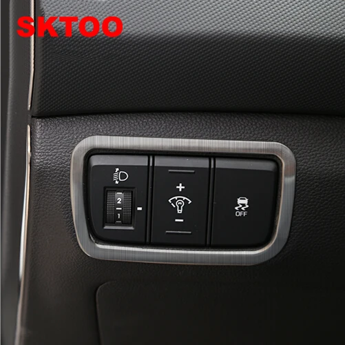 SKTOO для Hyundai IX25 фары Отрегулируйте декоративную коробку выключатель фар