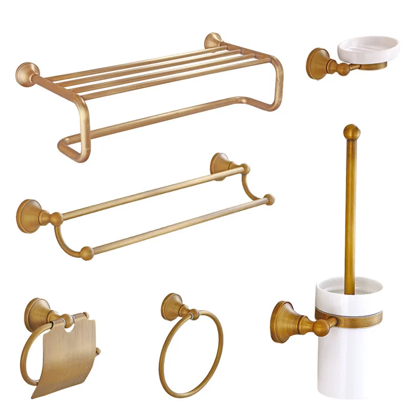 copper towel rack suits all European toilet bathroom shelf hardware sanitary ware bath hardware sets copper towel rack suits all European toilet bathroom shelf hardware sanitary ware bath hardware sets
