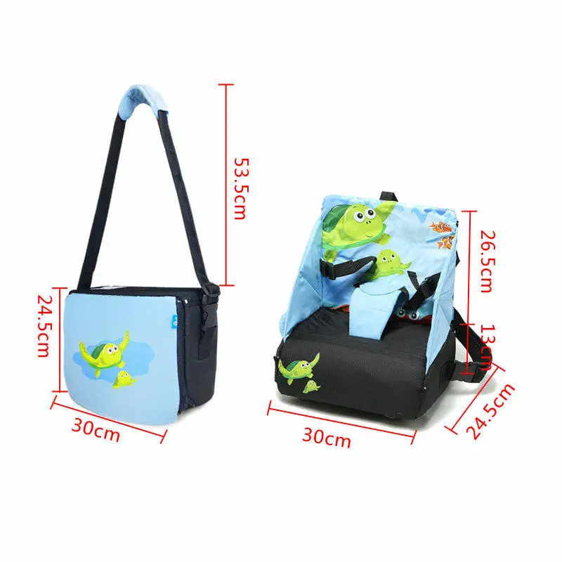 Портативный детский, обеденный кресло-сумка с безопасный жгут, 2 в 1 дизайн мама мешок и детское сиденье