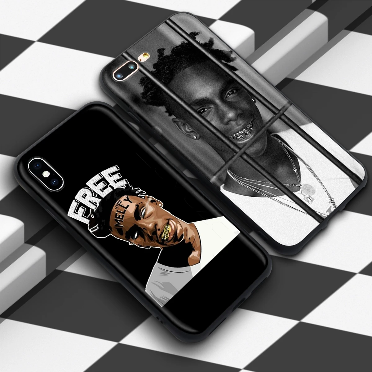 Чехол Lavaza Ynw Melly Rapper для iPhone 11 Pro XS Max XR X 8 7 6 6S Plus 5 5S se