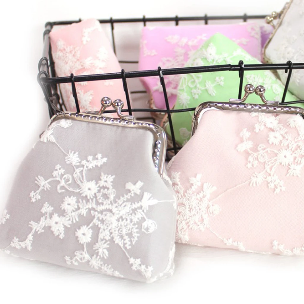 Handmade Metal Kiss Clasp Frame Flower Clutch Purse Complete Kits for Making Your Own Handbag