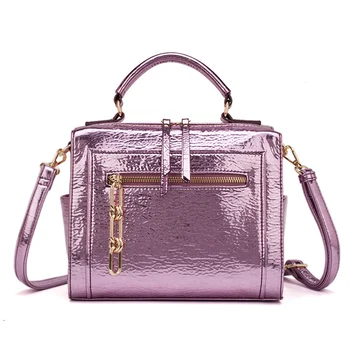 

MIYACO Women's Bag Fashion Handbag Crossbody Bag Female Shoulder Bags Soft Patent Leather Hand Bag Ladies Tote 2019