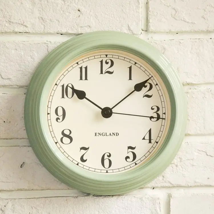 Nordic Minimalist Wall Clock Living Room Wrought Iron Metal Clocks Creative Vintage Wall Watch Quartz Personality Watches - Цвет: I