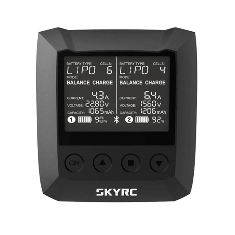 Origina SKYRC B6 Nano Duo 2X100 Вт 15A AC Bluetooth умное зарядное устройство СОП зарядное устройство Поддержка небесное зарядное устройство приложение