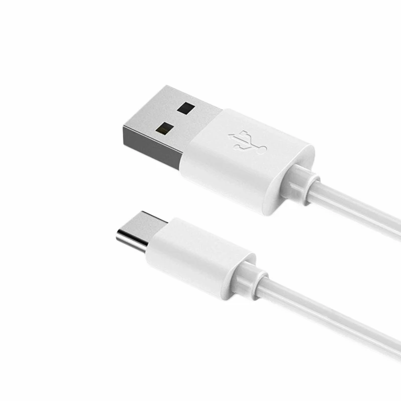 Тип usb C быстрый заряд кабеля длиной 1 м кабель для передачи данных для SAMSUNG GALAXY S9+ S9 S8+ S8 Note8 - Цвет: White