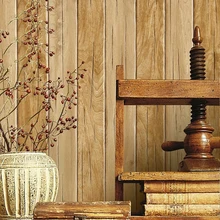 Винтажная полосатая настенная бумага, водонепроницаемая утолщенная ПВХ деревянная доска, настенная бумага s бумага, 3D Настенный декор, виниловая настенная бумага, Декор