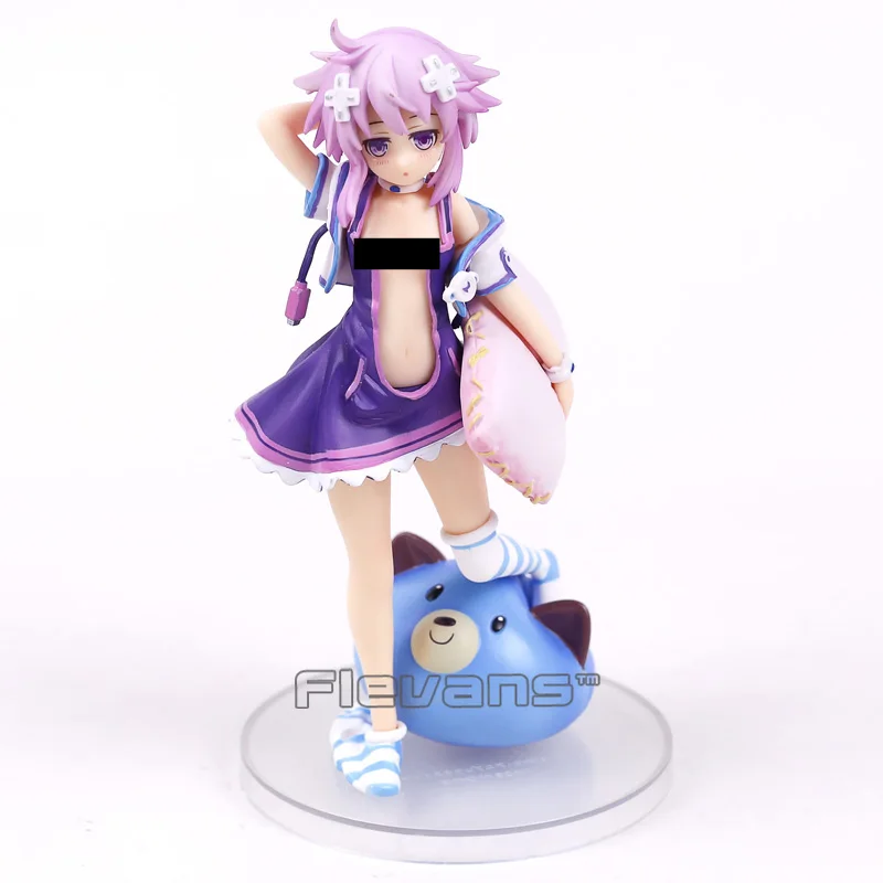 

Anime Broccoli Hyperdimension Neptunia Neptune with Pillow 1/8 Scale PVC Figure Collectible Model Toy 18cm