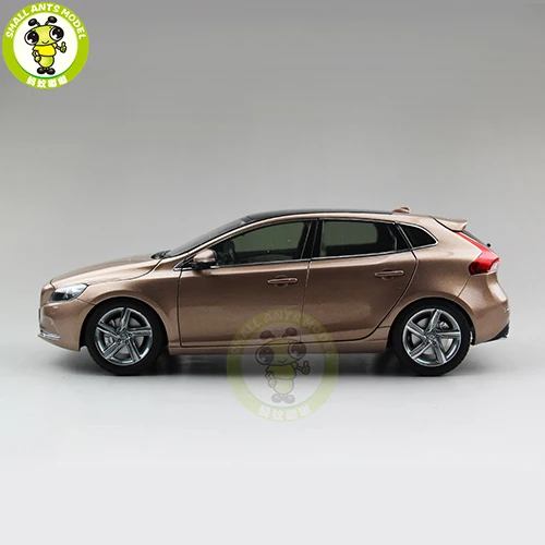 1/18 Volvo V40 универсал хэтчбек литая модель автомобиля Модель игрушки дети мальчик девочка подарок - Цвет: Bronze