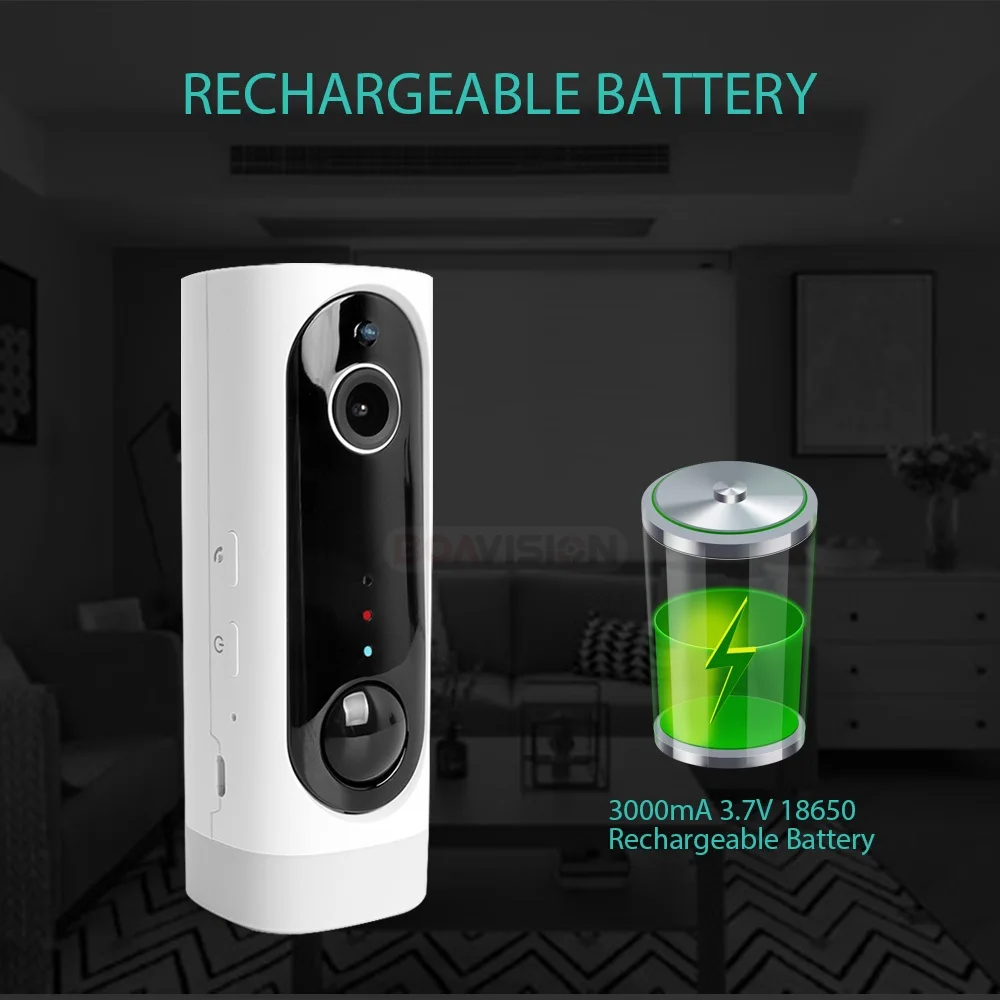 08 wire free battery camera 