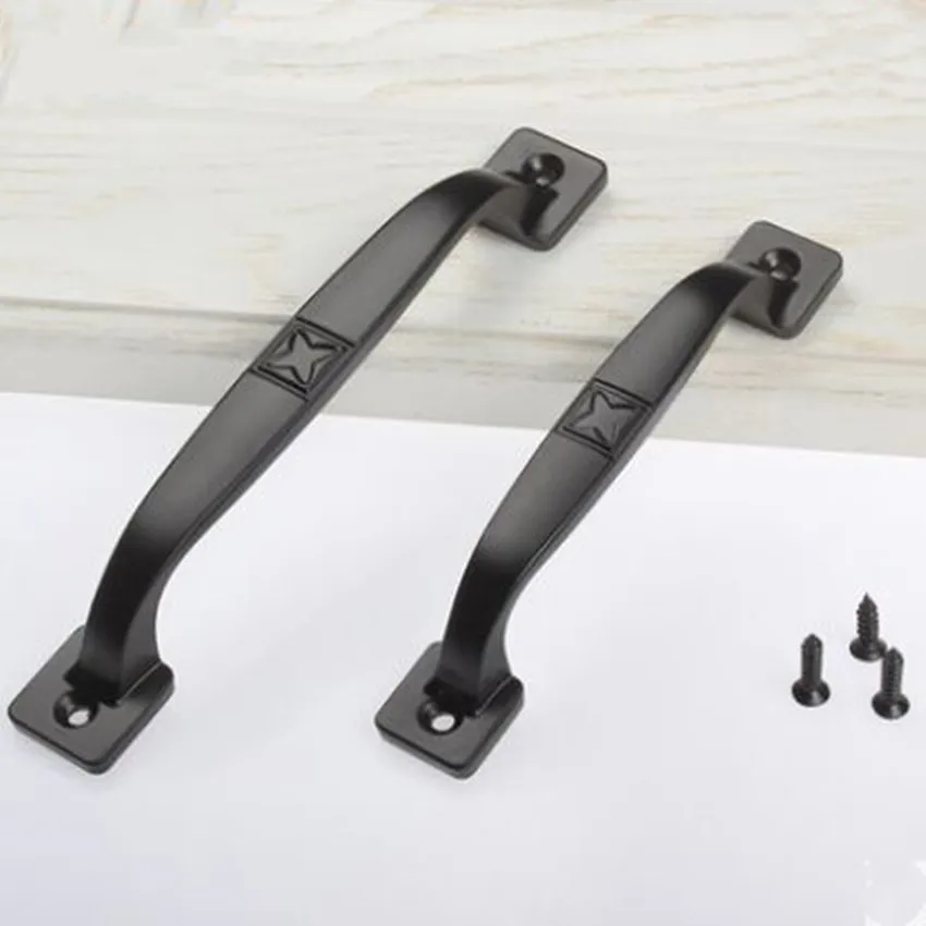 matte black cabinet pulls