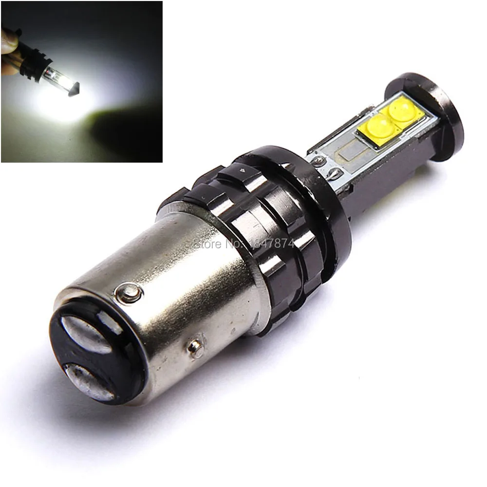 

2Pcs Super white car led fog lamp 1157 auto headlight bay15d p21/5w turn signal daytime running light driving bulb DRL 12V