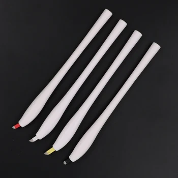 

20Pc Original Disposable Microblading Pen With 7/12/14/17/18U Pin Needle Manual Eyebrow Tattoo Needle Tool in Expiry date/Lot/NO