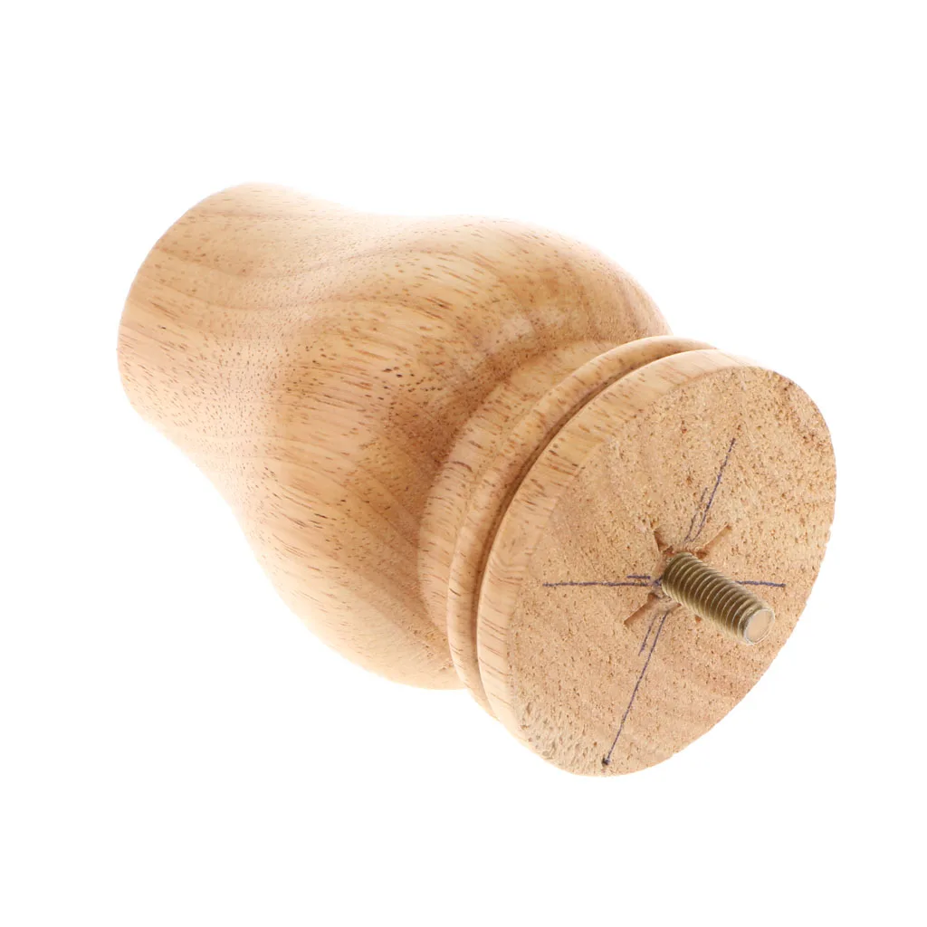 Set of 4 Wood Furniture Feet Sofa Leg Couch Chair Bed Ottoman Cabinet Vase for Home Office Room DIY Party Decorative Vase Gift