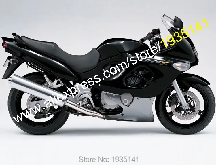 Для Suzuki Katana GSX600F GSX750F 05 06 GSX-600F GSX-750F 2005 2006 черный серый Aftermarket мотоцикл обтекатель комплект