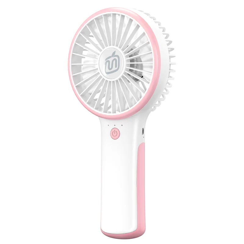 

Hand held Mini chargeable small fan Portable student dorm room Holding hands Carry USB Electric fan Small size soft Comfortable