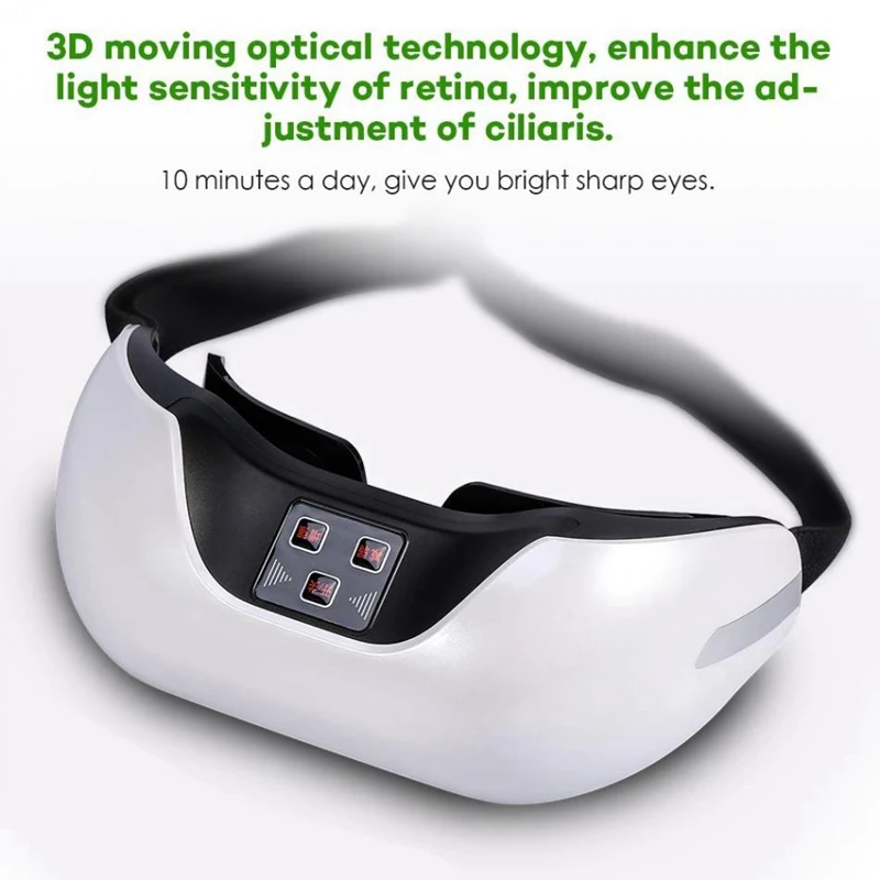 Интеллектуальный 3D инструмент для ухода за глазами зеленый свет глаз зрение восстановление тренировочный инструмент увеличенное зрение
